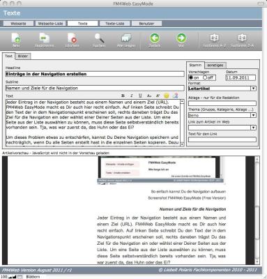 Text erstellen und bearbeiten