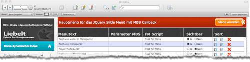 Dynamische Inhalte in FileMaker Layouts